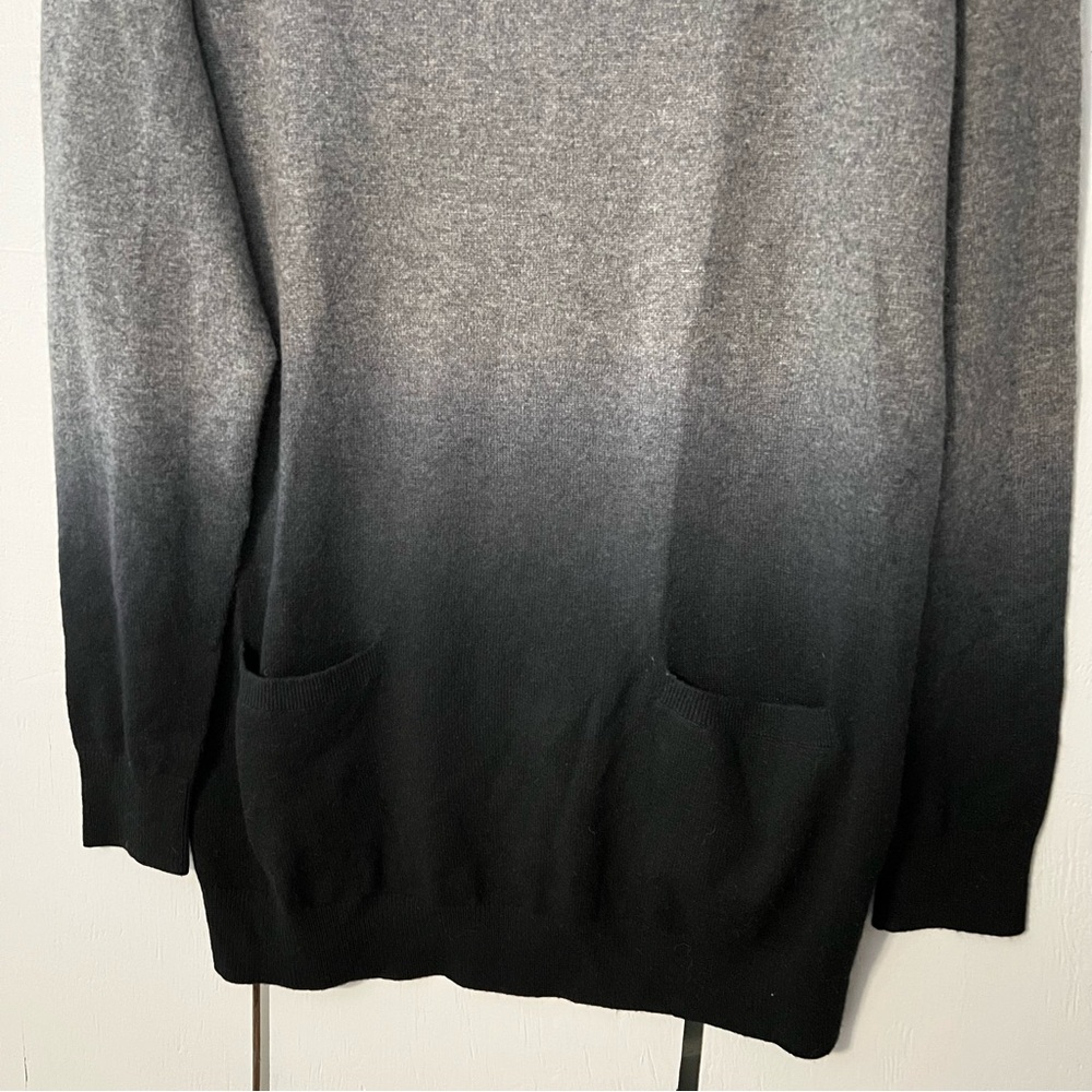 Vince Ombre Cashmere Sweater Tunic Dress Size M - Picture 3 of 10